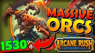 This New Orc Strategy is INSANE! | ARCANE RUSH: Battlegrounds