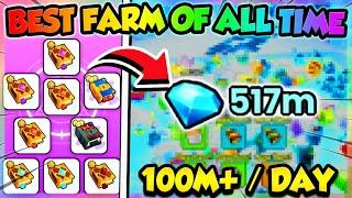 100M+ PER DAY!! *NEW BEST* DIAMOND FARM in PET SIMULATOR 99!! (Roblox)