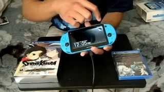 Gamestop Exclusive Aqua Blue PS Vita Unboxing