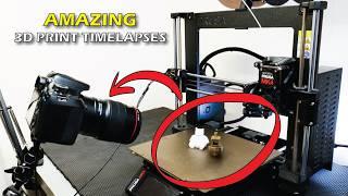 How to Make AMAZING 3D Printing Timelapses