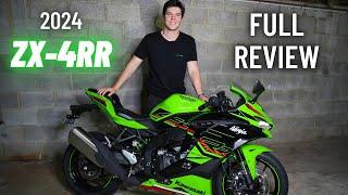 NEW 2024 Kawasaki ZX-4RR Full First Ride & Review