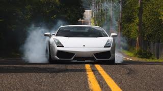 Lamborghini Gallardo Massive Burnout! | SchwaaFilms | CarLifestyle