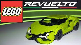 How I built a LEGO Lamborghini Revuelto