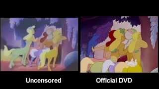 Fantasia (1940) Sunflower comparison