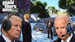 US Presidents Reclaim Trump's Island from YETIS in GTA 5