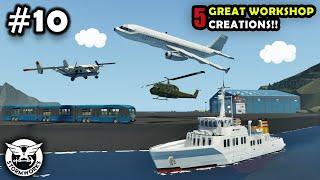 Articulated Bus & Destructible Airliner!! 5 Great Workshop Creations Ep:10 | STORMWORKS