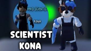 How to get "LOST IN LOGIC" BADGE + KONA (MAD SCIENTIST) MORPH in PIGGY SKINS REANIMATED! - Roblox