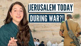 What's HAPPENING in JERUSALEM During the WAR? | Israel with Aline