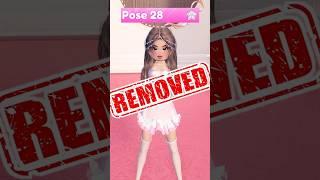 POSE 28 REMOVED in DRESS TO IMPRESS  #dresstoimpress #roblox #dti