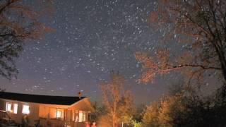 Campfire Star Trails