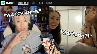 Asking Strangers Online to Watch Anime  (AZAR)