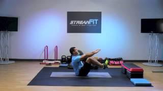 Bodyweight Flexed Roll Progression for Flat Abs (Better than Crunches)