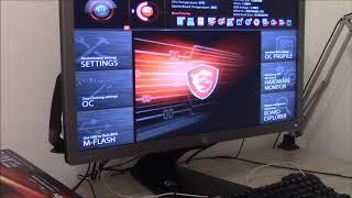 Автоматический разгон на мат. плате MSI X470 Gaming Pro