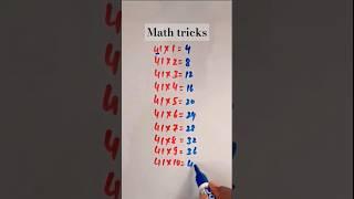 Math table tricks #shorts #41table @jbmathtricks