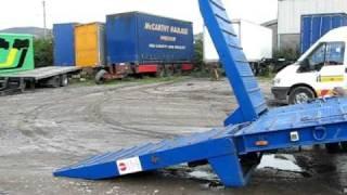 MAC DRAWBAR TRAILER HYDRAULIC RAMPS