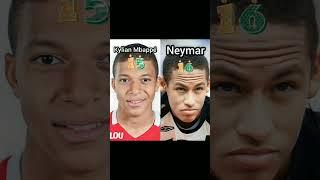 MBAPPÉ AND NEYMAR  OVER THE YEARS #mbappe #neymar #kylianmbappe #neymarjr #psg #football #short