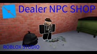 How to MAKE A NPC DEALER SHOP in Roblox Studio [FREE MODEL]