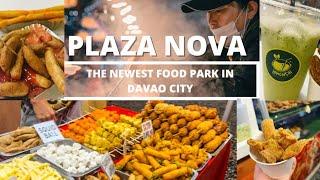 What's inside Plaza Nova Davao | Newest Food Park in Davao City | TeamTusoy