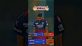 rcb siraj on fire mood miya mazik || #trending #cricket #shorts