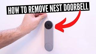 How To Remove Nest Doorbell (Battery Powered Version)