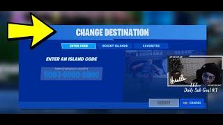 How To Enter Codes In Fortnite Creative ( Map Codes )