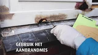 Eazyfix®: houtrotvuller aanbranden?