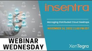 Webinar Wednesday with Insentra