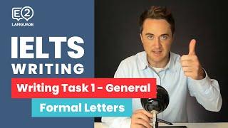 IELTS General Writing Task 1: Formal Letters | ALL THE WAY TO IELTS 9 with Jay!