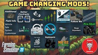 ESSENTIAL GAME CHANGING MODS | FARMING SIMULATOR 22