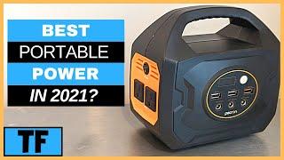 BEST PORTABLE POWER STATION? (2021) Pecron S200 (193Wh) - 200 Watt SOLAR Generator!