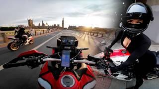 Hot R7 girl wants to ride across London bridge together 