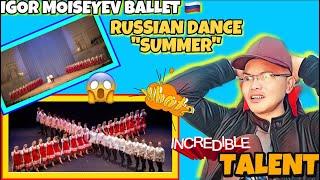 RUSSIAN DANCE “SUMMER” - IGOR MOISEYEV BALLET  (REACTION)