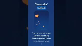 Ai- From Afar         by@Abi