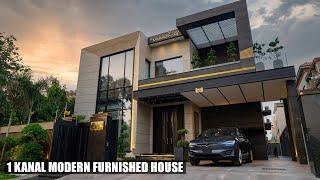 1 Kanal Modern Furnished House by Mazhar Munir Sector B Phase 5 DHA, Lahore - Pakistan