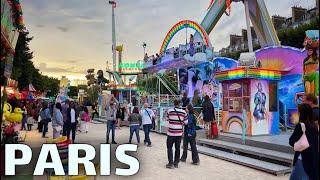 [PARIS 4K] WALK IN PARIS  "FÊTE FORAINE DES TUILERIES 2022" (EDITED VERSION)  06/JULY/2022