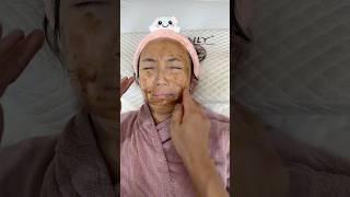 남편한테 피부관리 받는 구운타조