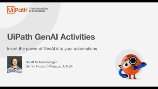 UiPath GenAI Activities demo