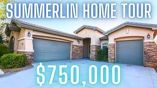 Beautiful Summerlin Home Tour - Pool House - 228 Foley Lane | Las Vegas Crib Tours with Dan French