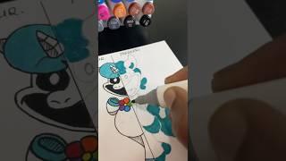 Painting CraftCorn!Markers vs Water Colors