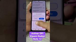 Activar DPI Xiaomi Redmi Note 12 Android 13 MIUI 14 #android #celular #xiaomi