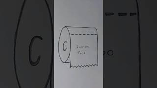 How To Draw A Toilet Paper Roll 