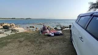 Liburan ke pantai bugel camara, banyuasin pandeglang