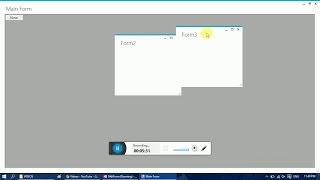 Creating MDI Parent Form in C#  Using Metro FrameWork.