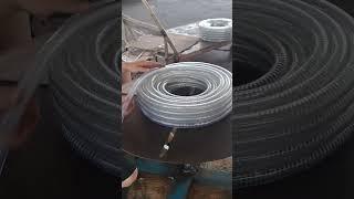 Pvc Steel Wire Hose Coil for Construction.#shorts #hose #construction #water #industrial #mining