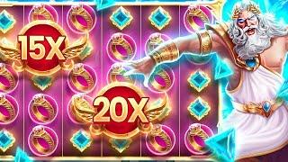 САМАЯ ЭМОЦИОНАЛЬНАЯ СЕССИЯ ПО GATES OF OLYMPUS XMAS 1000/ заносы недели
