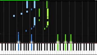 Metal Gear Solid Main Theme PIANO TUTORIAL Cover (Synthesia)