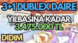 DİDİM SATILIK DUBLEX DAİRE - YILBAŞINA KADAR TEK FİYAT 3.475.000TL #trending #popular #home #satılık