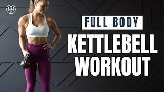 40 MINUTE KETTLEBELL WORKOUT // Full Body Strength & Cardio