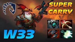 w33 SNIPER - Super Carry - Dota 2 Pro Gameplay