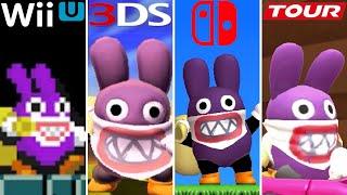 Evolution of Nabbit in Super Mario Games (2012-2020)